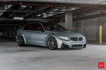 BMW M3 Sedan on Vossen Wheels (HF-3) 2019 года